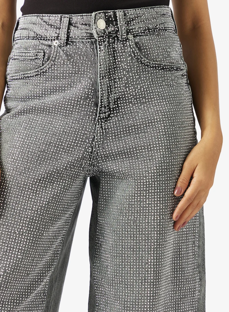 Vero Moda  Vmbillie High Waist  Barrel Jeans for Women | Best Price UAE